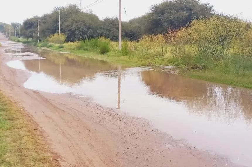  Vecinos denunciaron anegamientos recurrentes en ese sector de la ciudad