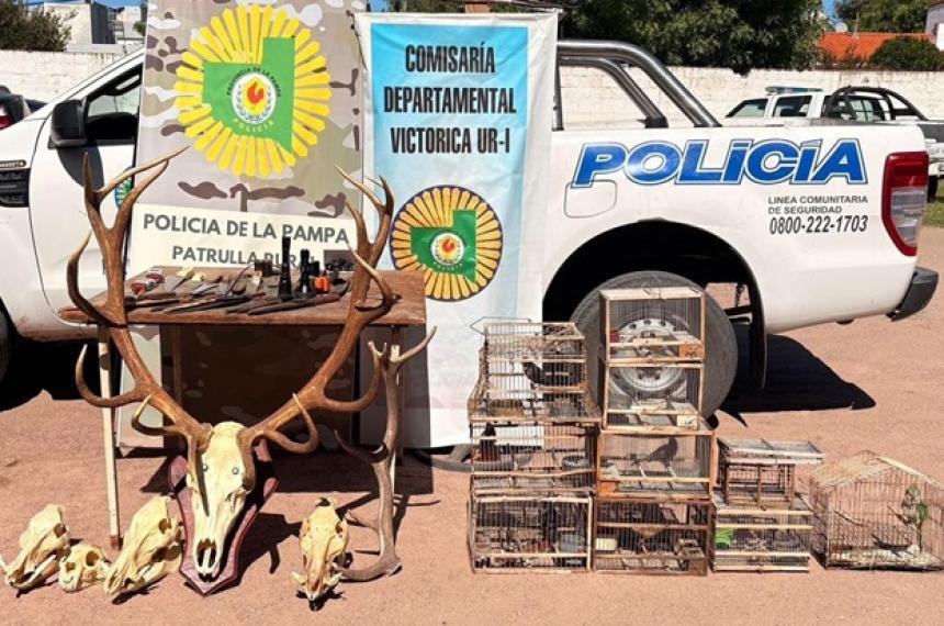 Los procedimientos premitieron secuestrar varios elementos