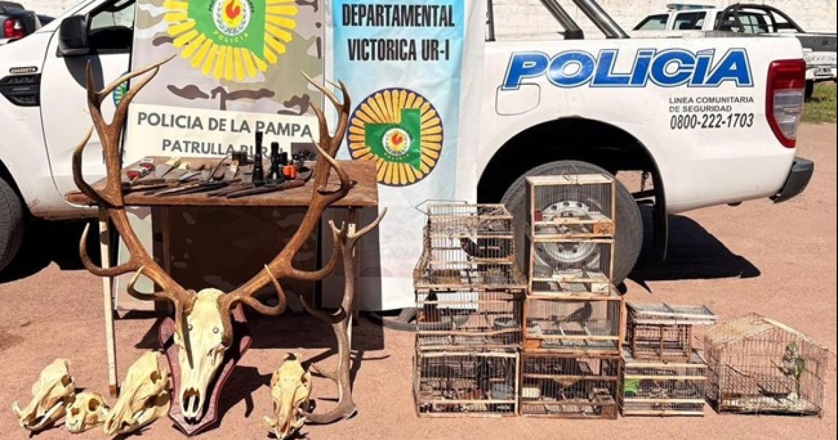 Los procedimientos premitieron secuestrar varios elementos