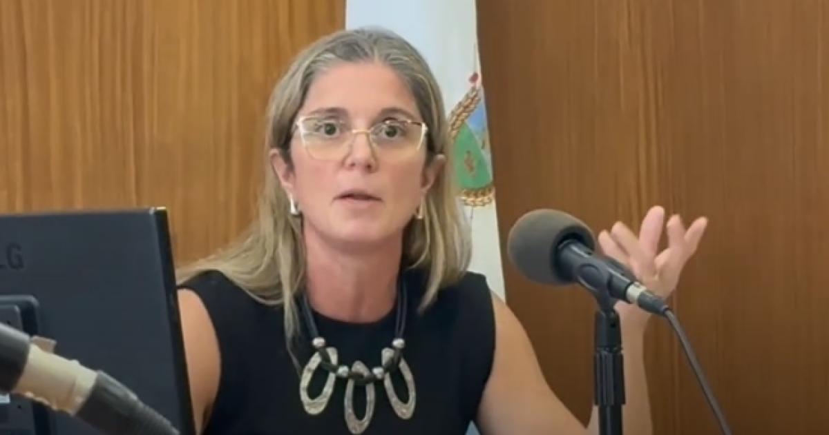 La jueza Ana Ruffini encabezó la audiencia realizada en Pico