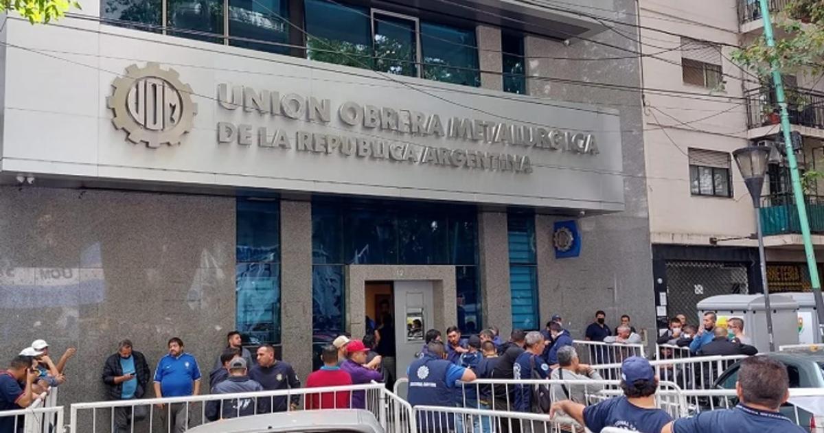 La Justicia allana la sede de la UOM en la Ciudad