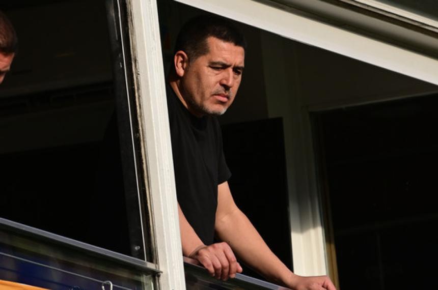 El presidente de Boca Juan Rom�n Riquelme