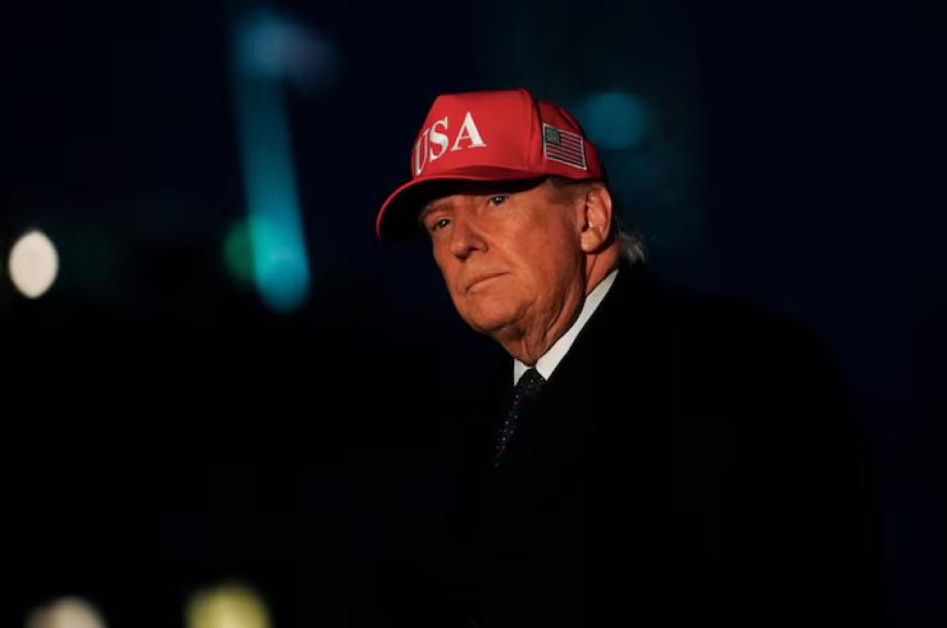 El presidente de Estados Unidos Donald Trump