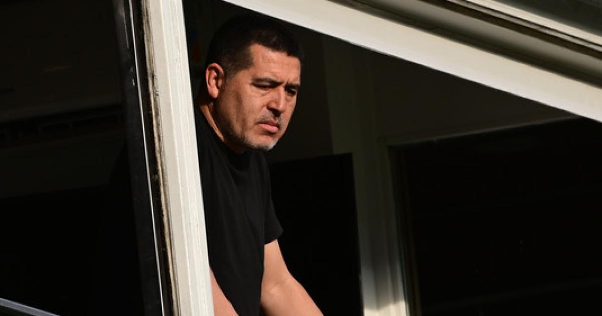 El presidente de Boca Juan Rom�n Riquelme