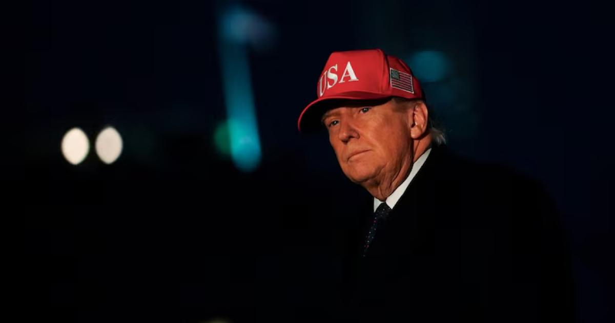 El presidente de Estados Unidos Donald Trump