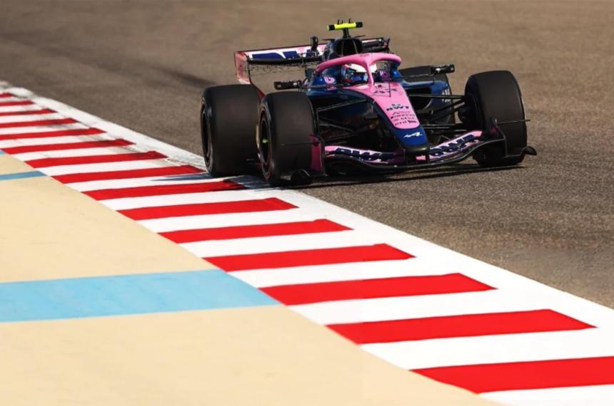 Alpine El argentino tuvo una espectacular salida y ganó seis lugares