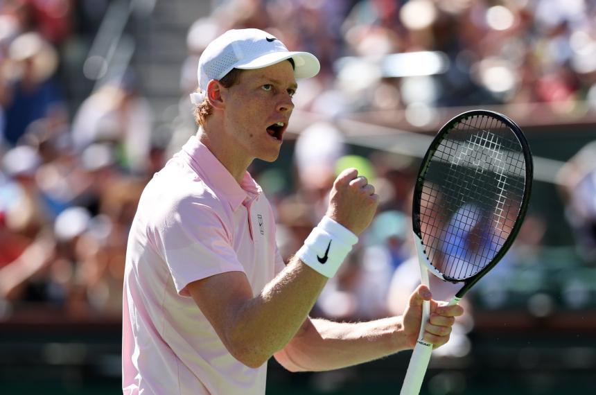 El italiano ganó en dos parciales un partidazo