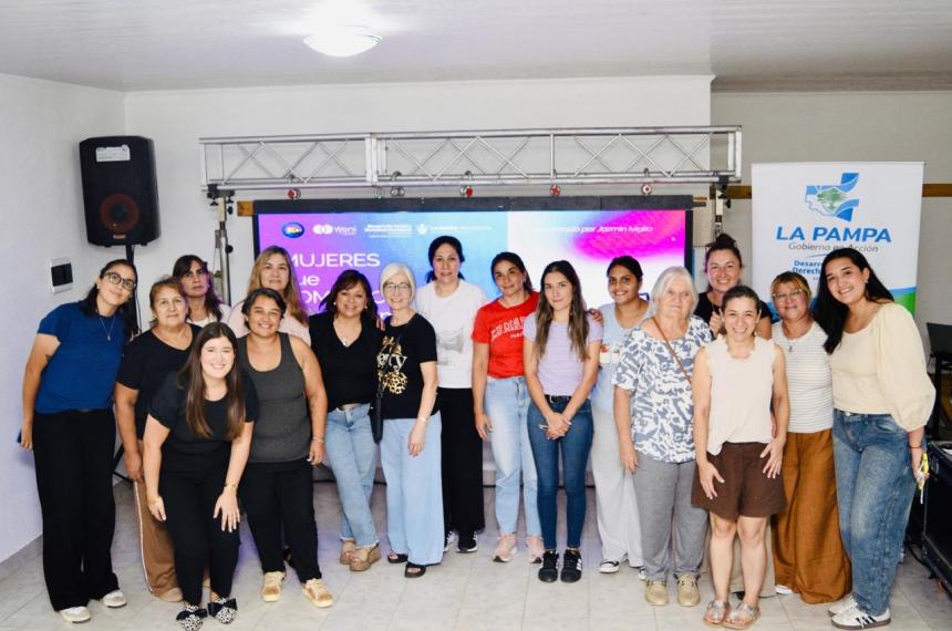 El taller se realizó en la localidad de Luan Toro