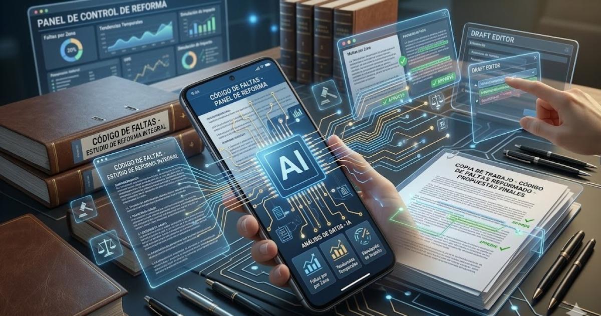 Un ciudadano propone un Código de Faltas moderno y actualizado El actual es obsoleto y tiene un 50-en-porciento- de viejas normas