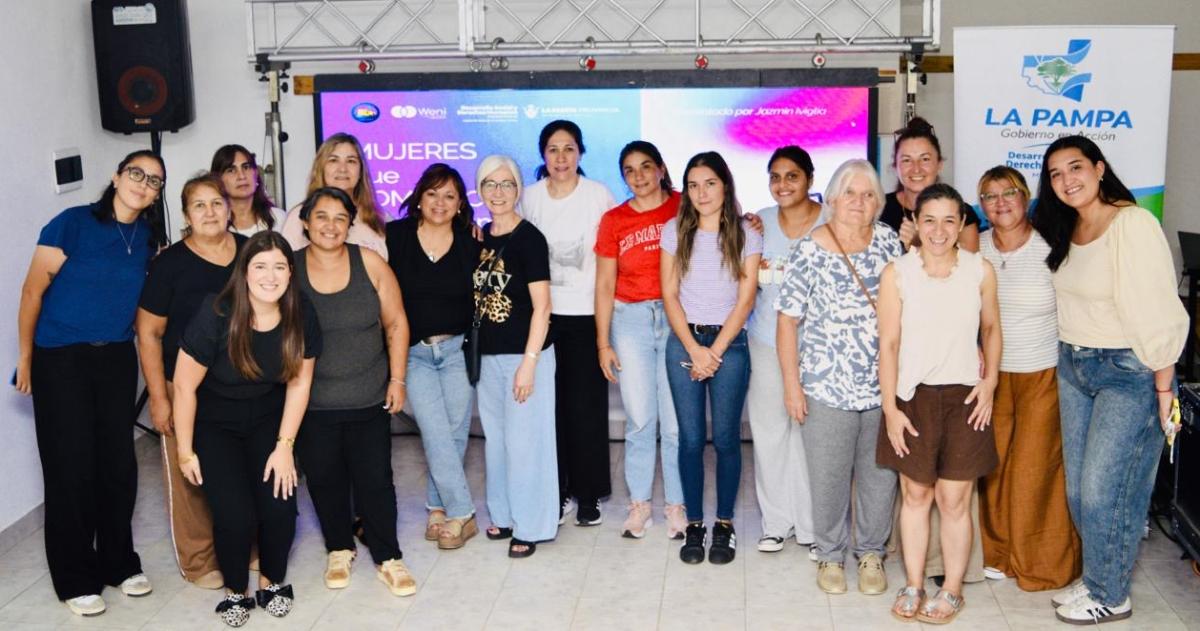 El taller se realizó en la localidad de Luan Toro
