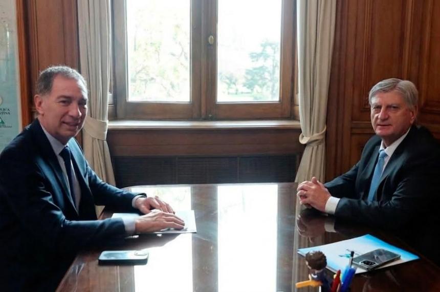 Deacuteficit previsional rutas y asistencia por el temporal- los ejes de un nuevo encuentro entre Ziliotto y Santilli