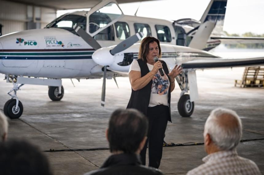 La intendenta Fernanda Alonso encabezó el acto por los 30 años del SAEM