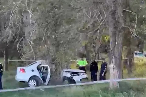 Un muerto tras un violento choque contra los aacuterboles cerca del Bajo Giuliani