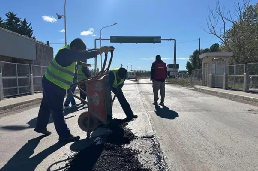 Los trabajos fueron realizados por personal del municipio de Catriel