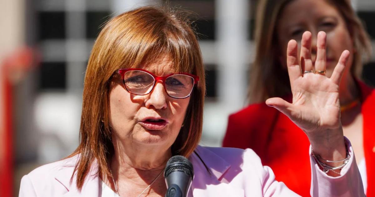 La senadora Patricia Bullrich criticó en duros términos a Cristina Kirchner por haber robado durante su Gobierno