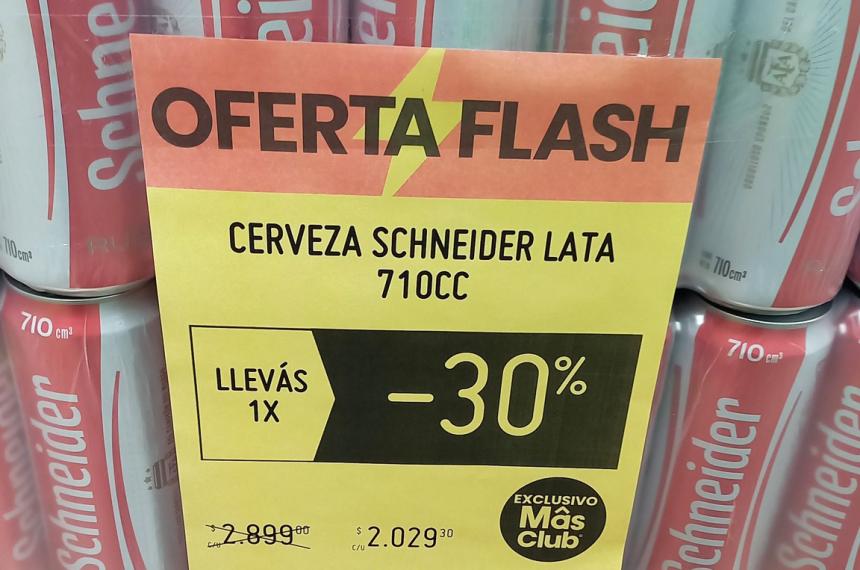 Multan a un supermercado por no respetar el precio de goacutendola