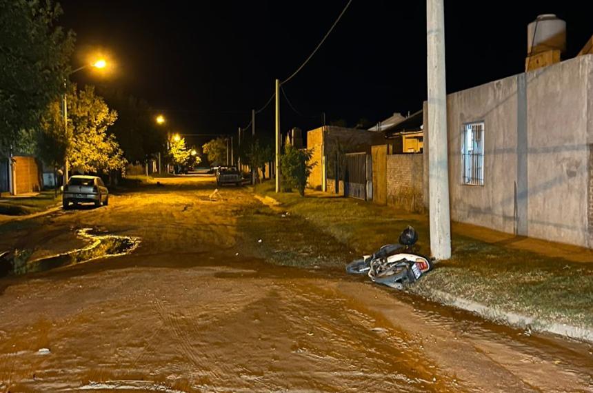 El siniestro vial ocurrió pasadas las 22 horas del martes