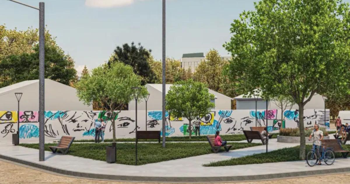 La nueva plaza que se inaugurar� en la capital pampeana