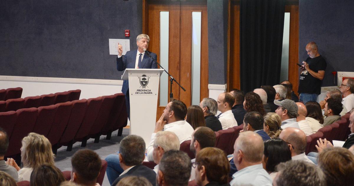 El plan es una hoja de ruta para el crecimiento de La Pampa