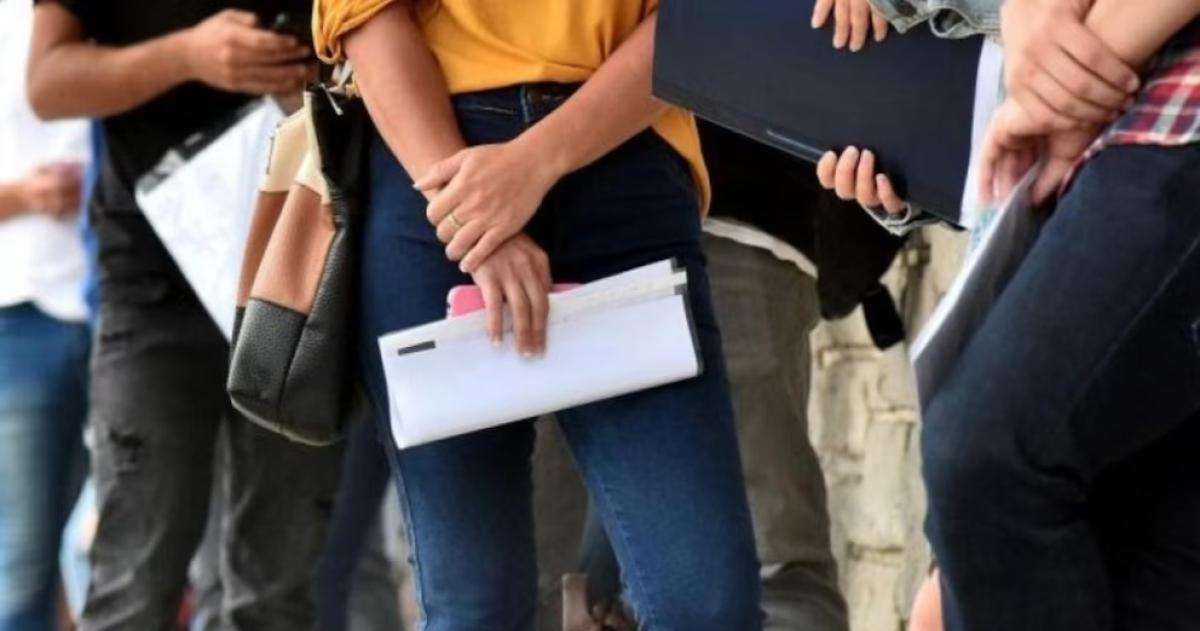 Con una tasa del 77-en-porciento- el centro del país supera el promedio nacional de desocupación