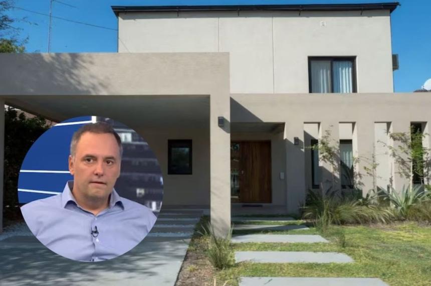 La vivienda de dos plantas en el exclusivo country de Exaltación de la Cruz