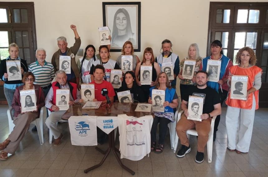 La conferencia de prensa se realizó en la sede del SiPren