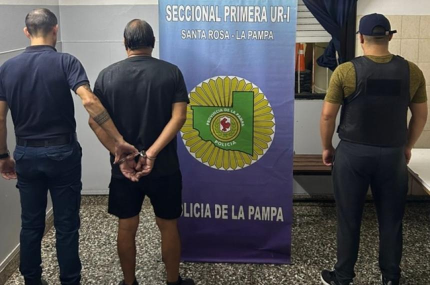 Personal de la Seccional Primera detuvo al sospechoso