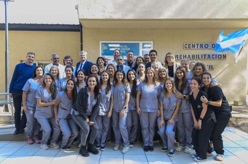 Ziliotto inauguroacute el nuevo Centro de Rehabilitacioacuten Infantil en Santa Rosa