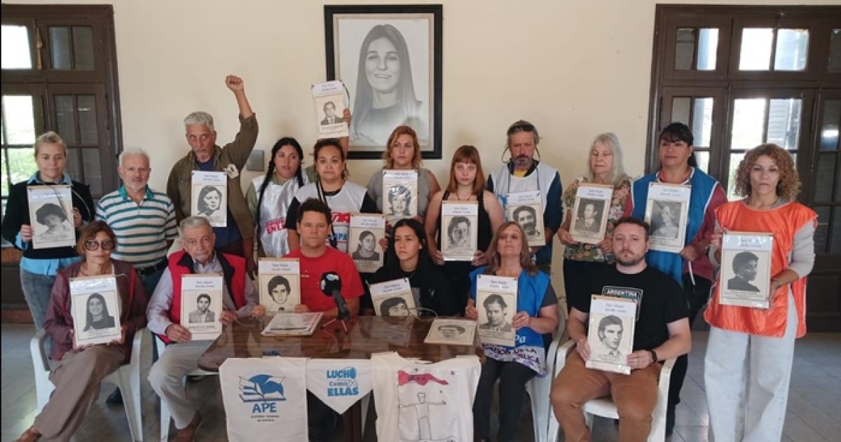 La conferencia de prensa se realizó en la sede del SiPren