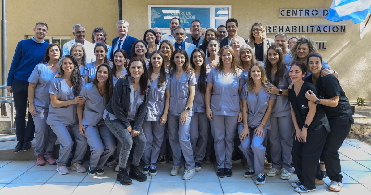 Ziliotto inauguroacute el nuevo Centro de Rehabilitacioacuten Infantil en Santa Rosa