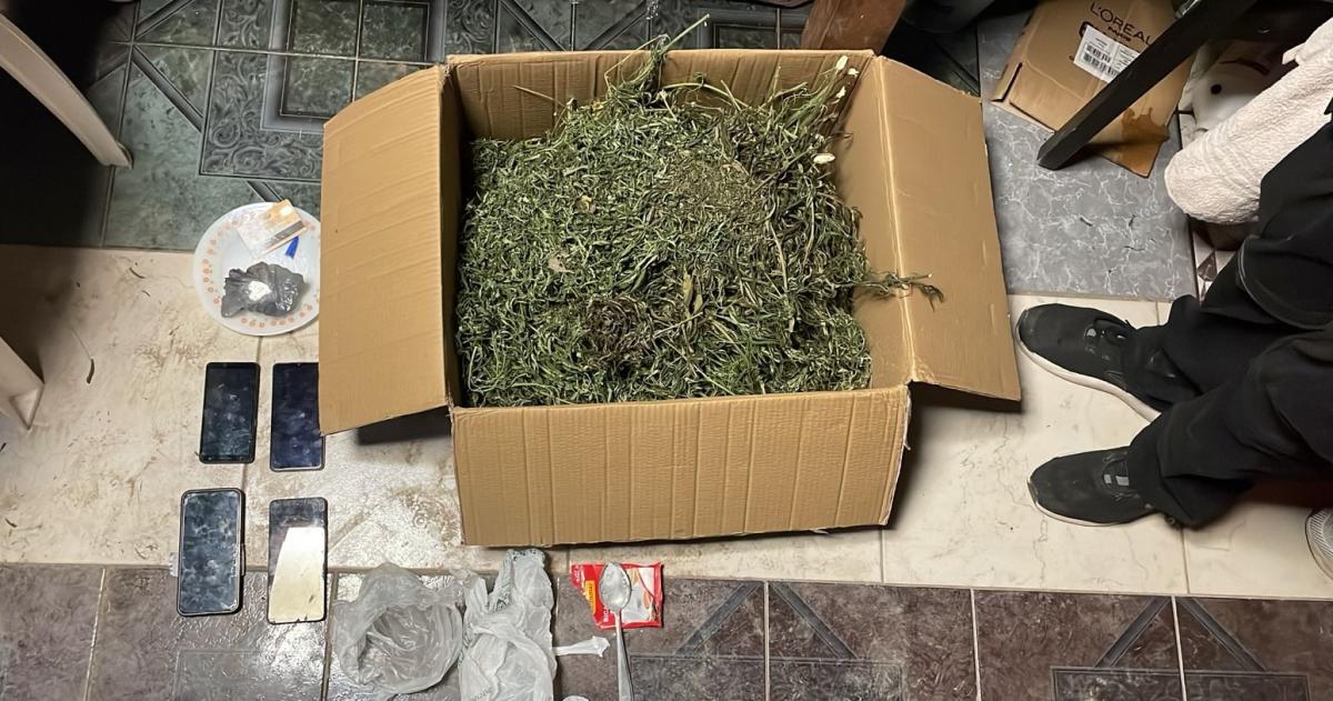 El operativo se realizó en una casa de la calle Santa Cruz