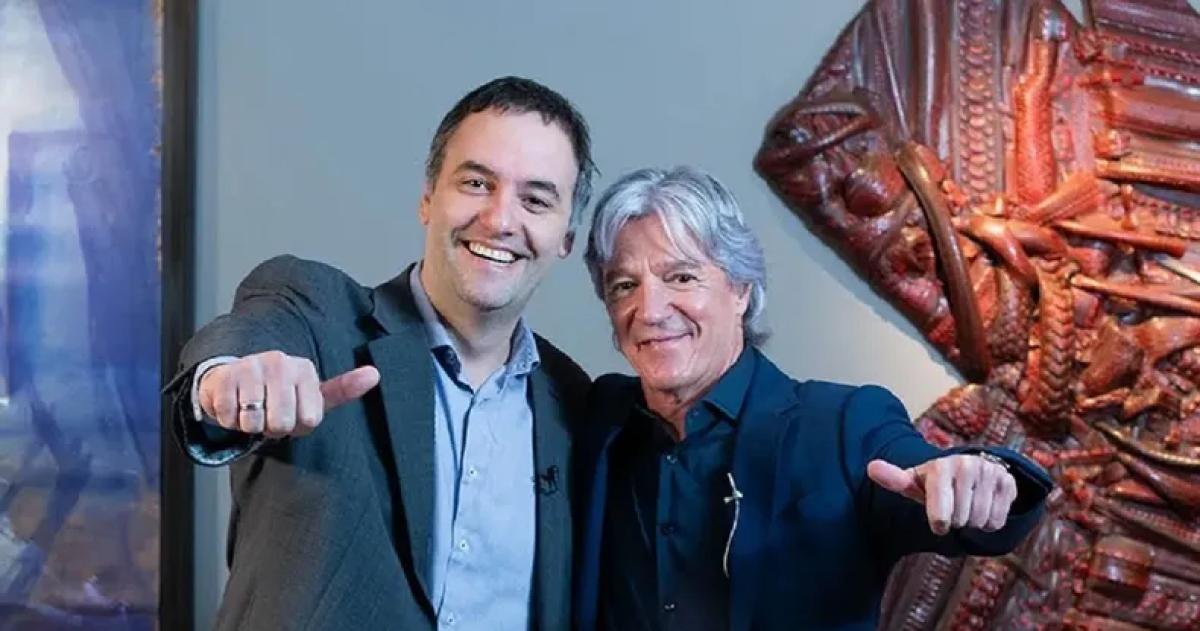 Adorni con Marcelo Grandio quien mantiene vínculos contractuales con medios p�blicos