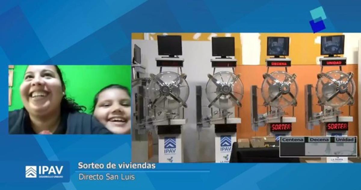 El sorteo del IPAV fue transmitido a través de la Televisión P�blica Pampeana