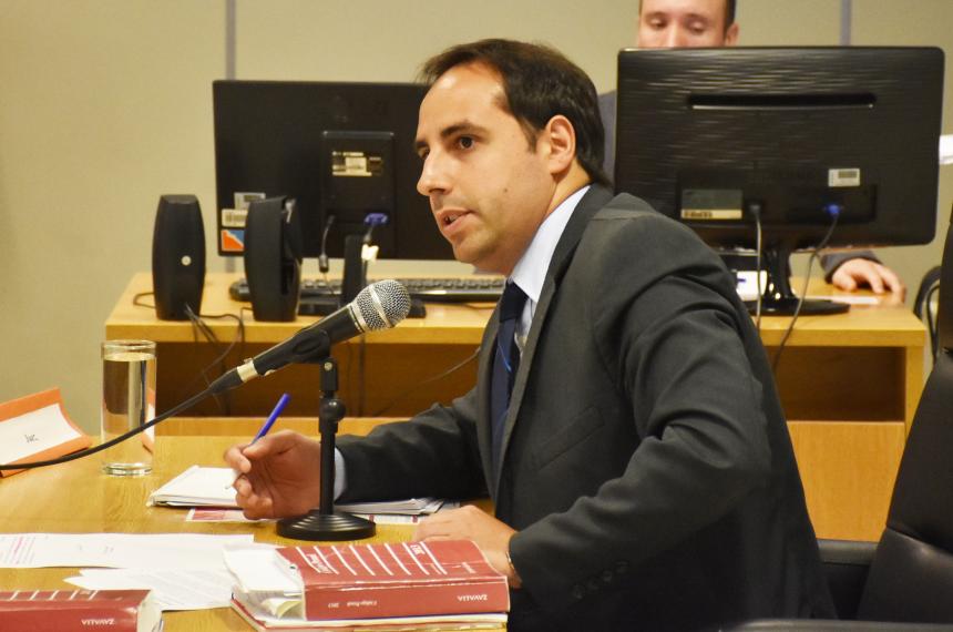 El juez de Control Gabriel Tedín