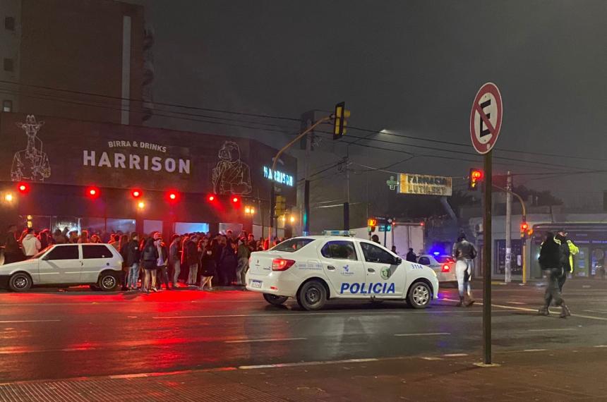 El ataque ocurrió esta madrugada frente a Harrison