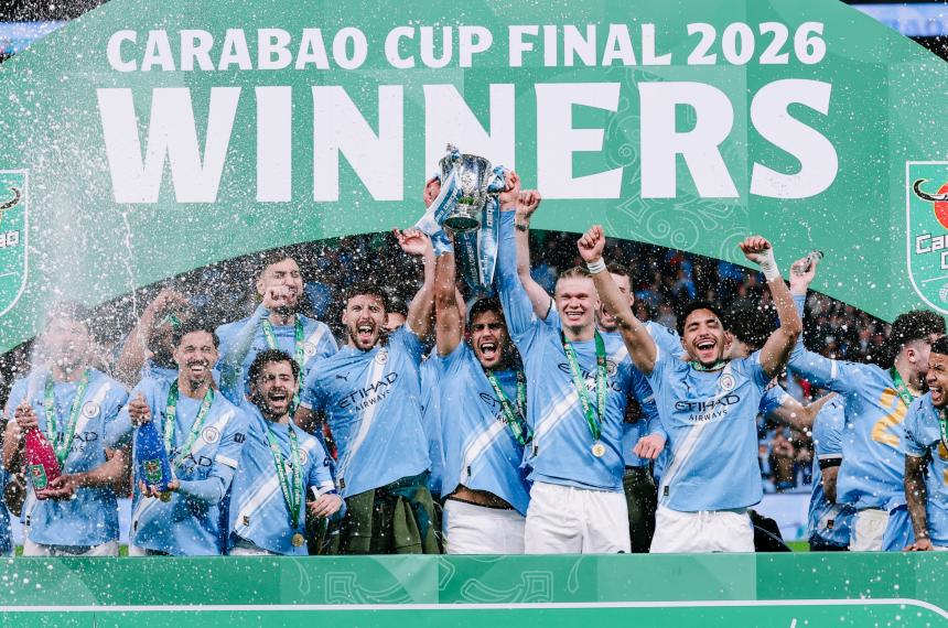 El City festejó un nuevo título en la Copa de la Liga