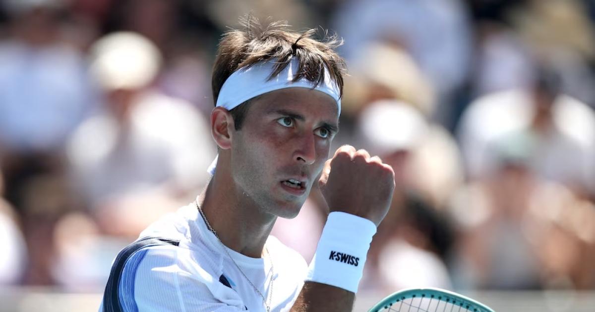 Gran victoria del tenista platense en el Miami Open