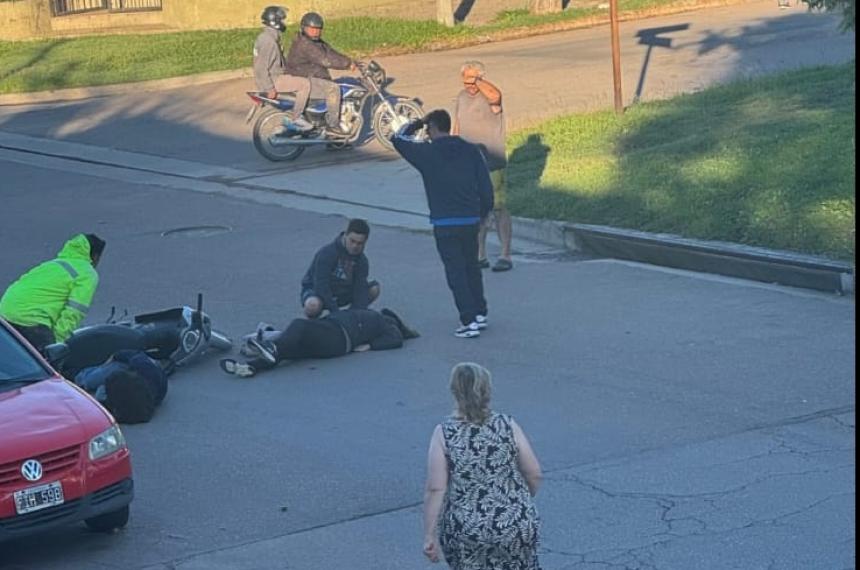 El accidente ocurrió este lunes a las 8 de la mañana en el cruce de Pío XII y Bolivia