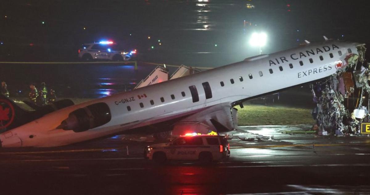El siniestro se produjo en el aeropuerto de LaGuardia
