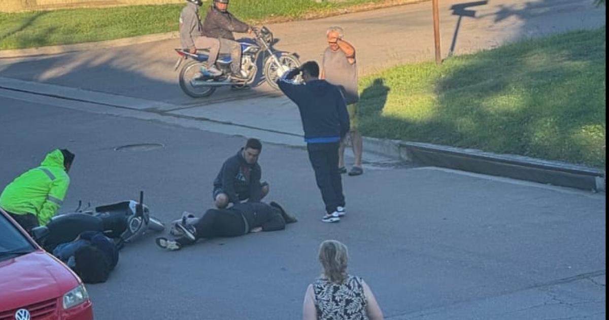 El accidente ocurrió este lunes a las 8 de la mañana en el cruce de Pío XII y Bolivia