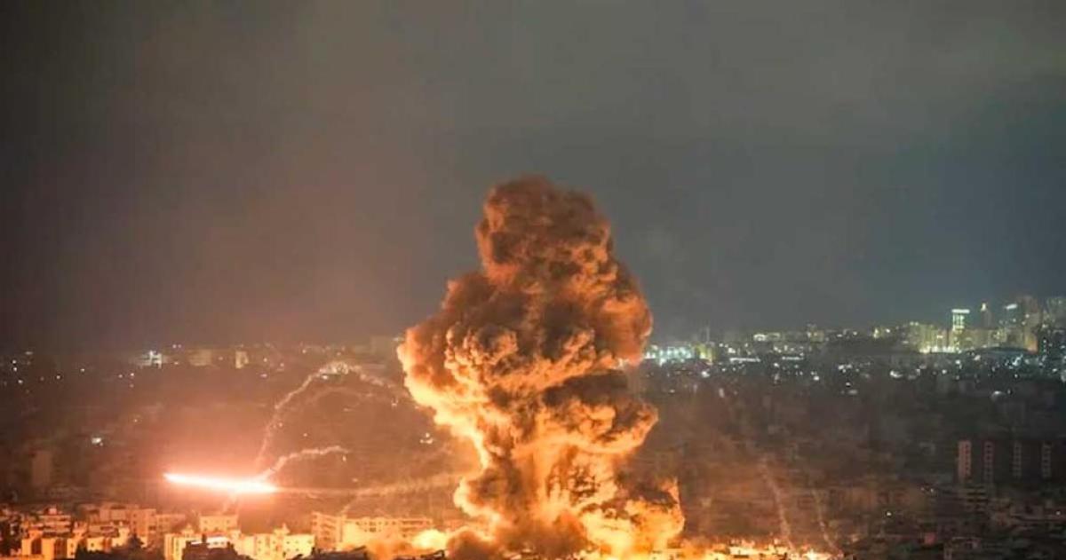 Bombardeo en Beirut- un muerto puentes destruidos y la tensioacuten que vuelve a escalar sin freno