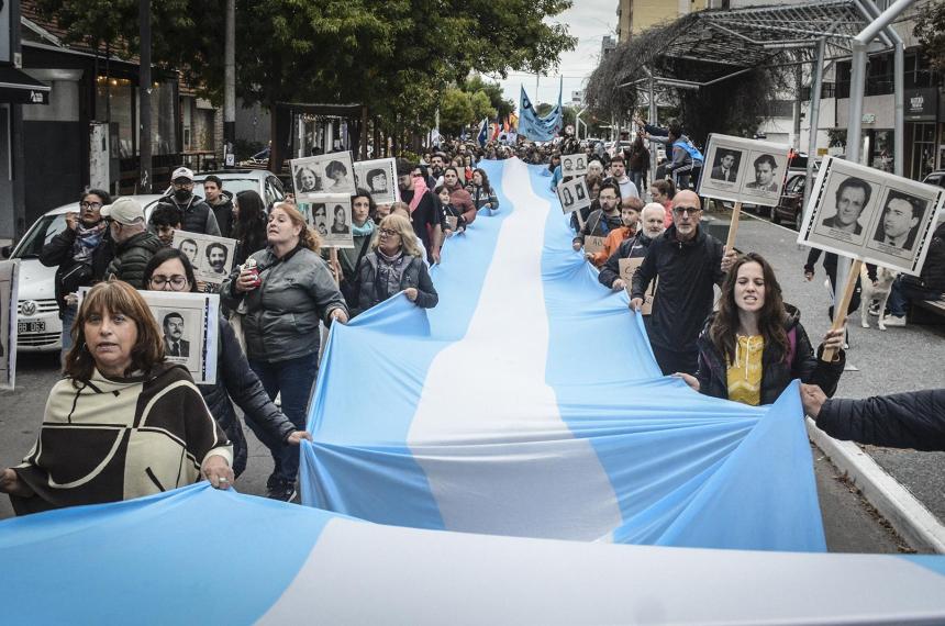 A 50 antildeos del golpe- La Pampa conmemora la fecha con un fuerte reclamo de Derechos Humanos
