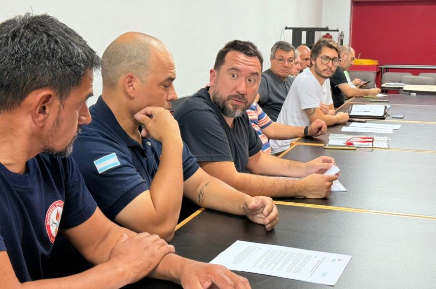 La Junta Municipal sesionó en el Cuartel de Bomberos Voluntarios