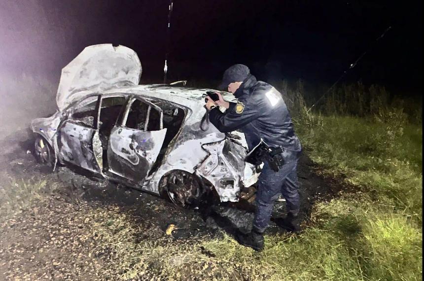 La conductora del auto resultó ilesa