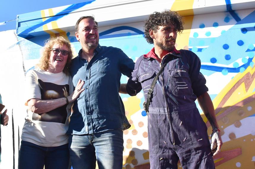 El intendente Luciano di N�poli encabezó las actividades