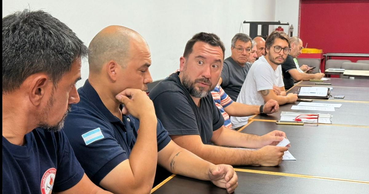 La Junta Municipal sesionó en el Cuartel de Bomberos Voluntarios