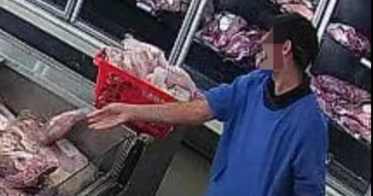 El autor del hecho quedó filmado en las c�maras de seguridad del local