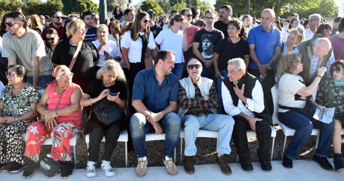 El intendente Luciano di N�poli encabezó las actividades
