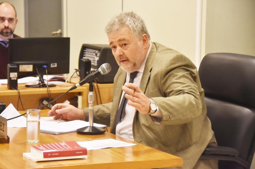 El juez Carlos Ord�s fue uno de los amenazados por el imputado