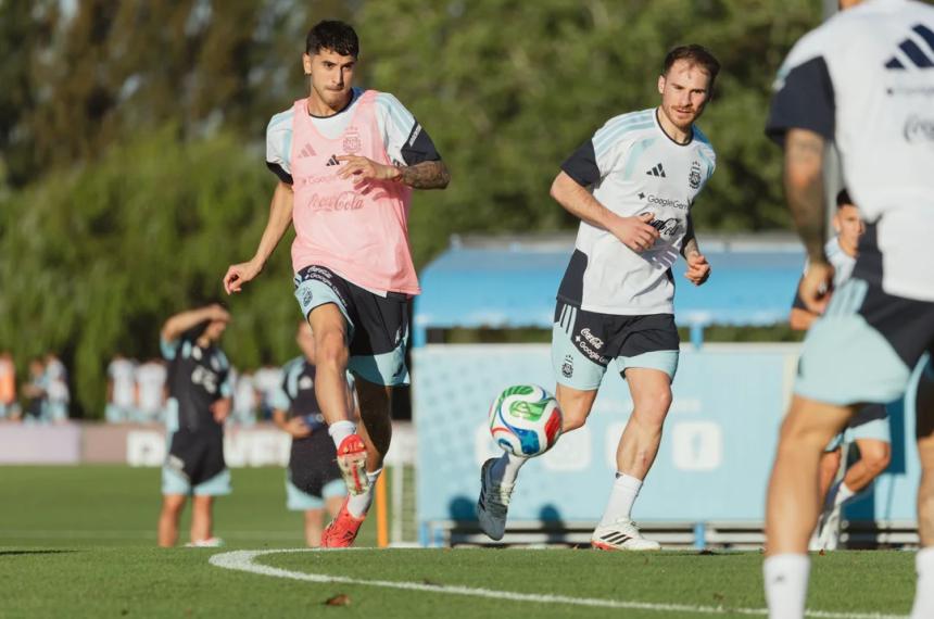 La Selección se prepara en el predio de AFA